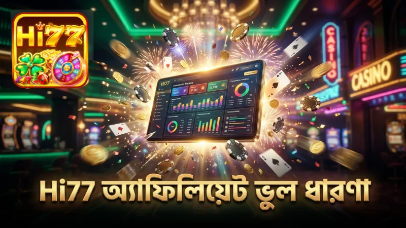 Hi77 অ্যাফিলিয়েট প্রোগ্রাম সংক্রান্ত প্রচলিত ভুল ধারণাগুলোর ব্যাখ্যা