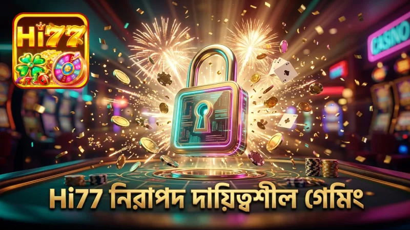 Hi77 প্ল্যাটফর্মে নিরাপদ বেলুন গেমের জন্য দায়িত্বশীল গেমিং।