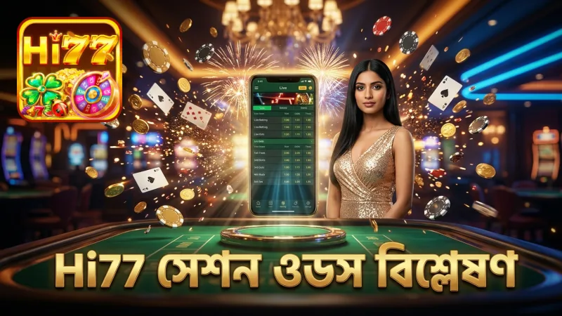 Hi77 এর সেশন ওডস বিশ্লেষণ বাজি ধরার কৌশল উন্নত করে