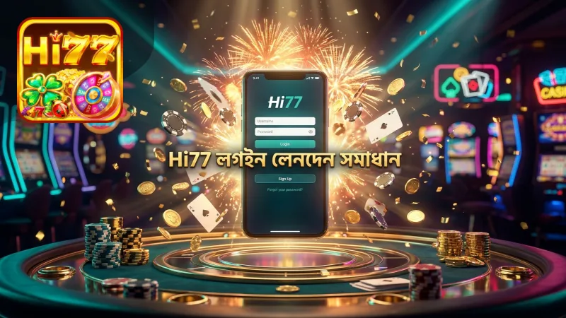 Hi77-এ লগইন এবং লেনদেন সমস্যা নির্ণয় ও সমাধানে সাহায্য করে