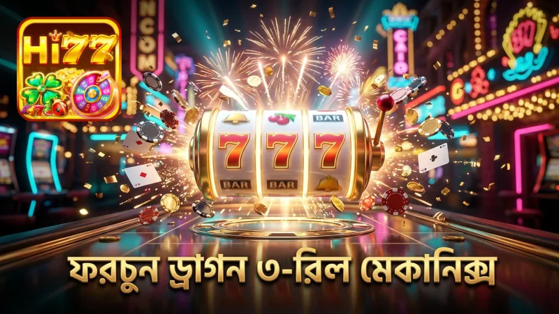 ৩-রিল মেকানিক্স ফরচুন ড্রাগন মাল্টিপ্লায়ার বাড়াতে সাহায্য করে