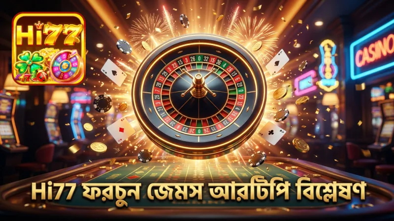 ফরচুন জেমসের ভোলাটিলিটি ও আরটিপি Hi77 বিশ্লেষণ করে।