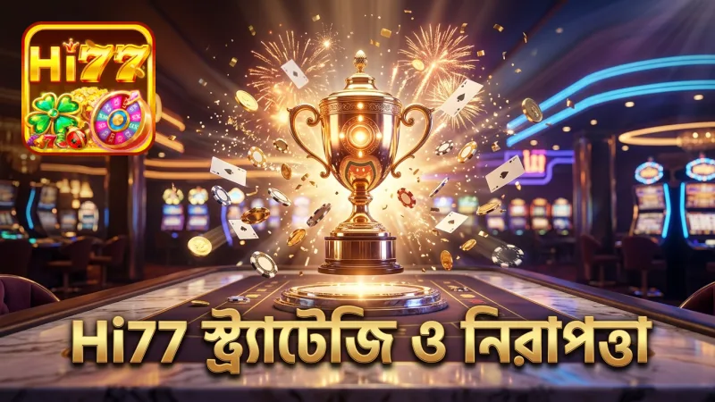 Hi77-এর স্ট্র্যাটেজি ও দায়িত্বপূর্ণ গেমিং নিয়মাবলী।
