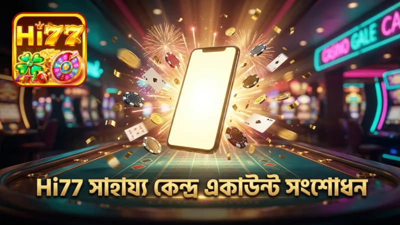 Hi77 সাহায্য কেন্দ্রে অ্যাকাউন্ট সংশোধন সহজে সম্পন্ন করুন