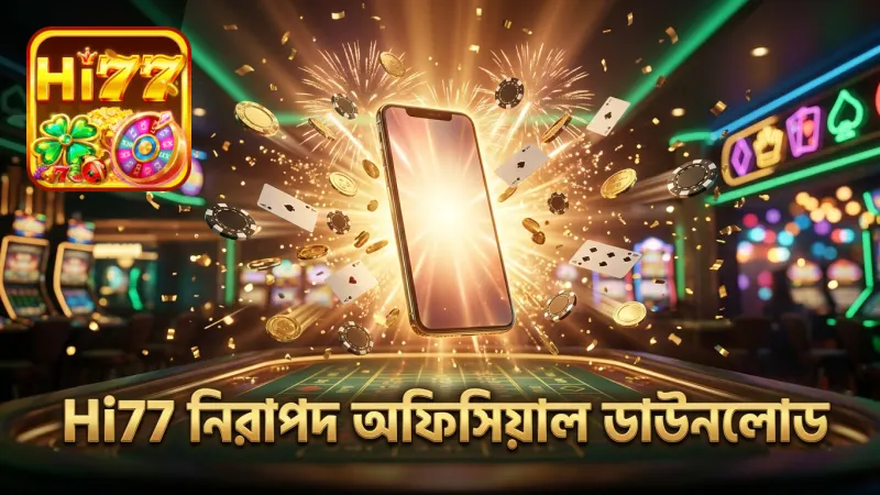 Hi77 অ্যাপের নিরাপদ অফিসিয়াল ডাউনলোড লিঙ্ক নিশ্চিত করে