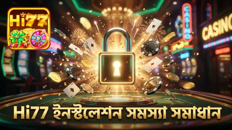 Hi77 অ্যাপ ইনস্টলেশনের সময় সাধারণ সমস্যা ও সমাধান