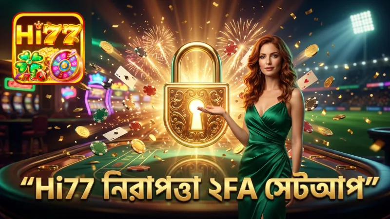 Hi77 এর ২FA নিরাপত্তা ব্যবস্থা দিয়ে অ্যাকাউন্ট সুরক্ষিত করুন