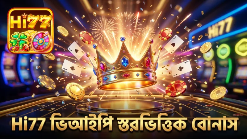 Hi77 ভিআইপি সদস্যদের জন্য স্তরভিত্তিক বোনাস সুবিধা