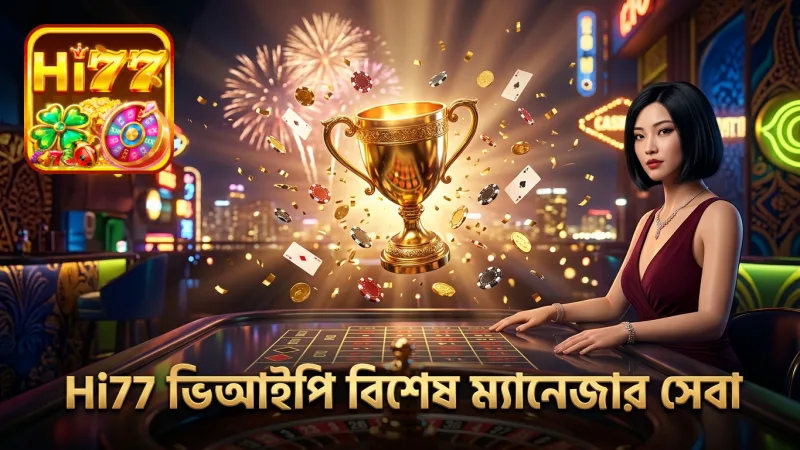 Hi77 ভিআইপি ম্যানেজার সার্ভিস খেলোয়াড়দের জন্য বিশেষ সহায়ক