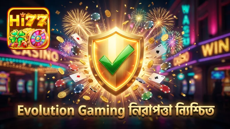 Evolution Gaming স্পেসিফিকেশন অনুযায়ী পেআউট ও নিরাপত্তা ব্যাখ্যা করা হয়েছে
