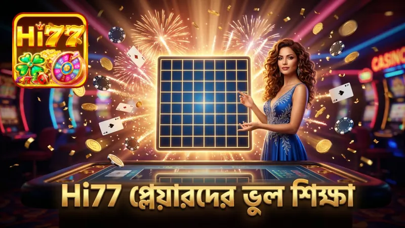 Hi77 প্লেয়ারদের মাঝে সাধারণ ভুলগুলো থেকে শিক্ষা