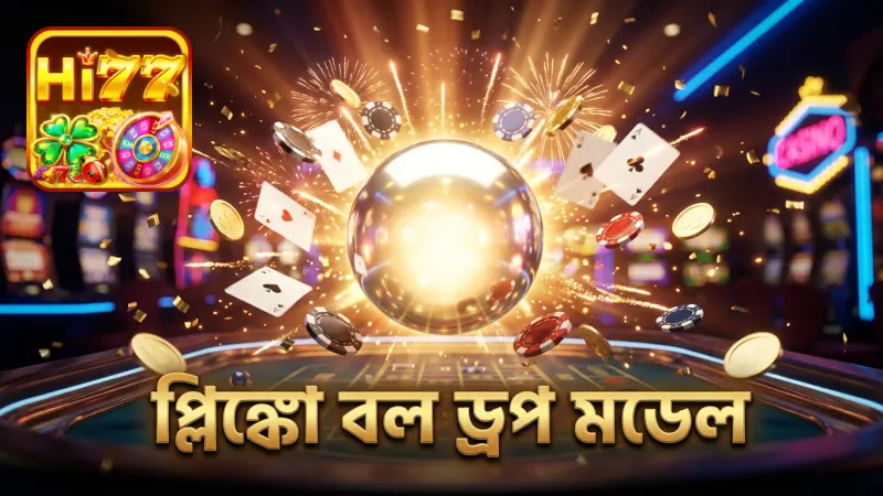 প্লিঙ্কো বোর্ডে বল ড্রপের প্রকৃত গাণিতিক মডেল