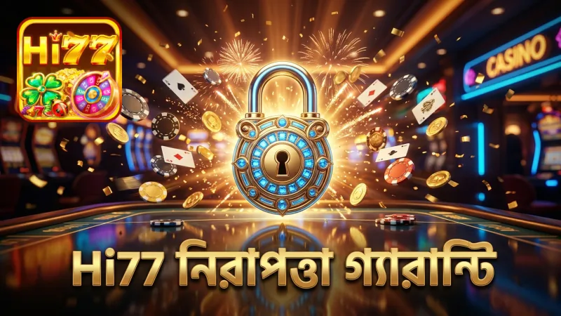 নিরাপত্তা ও ফেয়ার প্লের জন্য Hi77-এর গ্যারান্টি