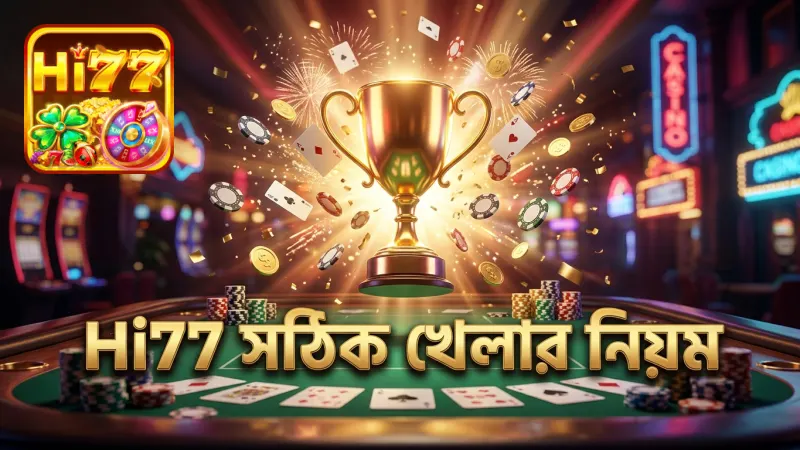 Hi77-এ সঠিক নিয়মে খেলা জয়ের সম্ভাবনা বাড়ায়।
