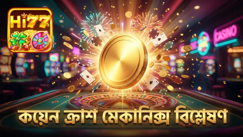 কয়েন ক্র্যাশ গেমের মেকানিক্স এবং নিয়মের বাস্তব চিত্র।