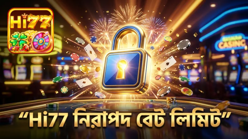Hi77 নিরাপদ বেটিং লিমিট সেট করে ঝুঁকি কমান