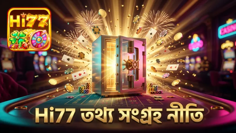 Hi77 গোপনীয়তা নীতিতে ব্যক্তিগত তথ্য সংগ্রহের বিস্তারিত ব্যাখ্যা।