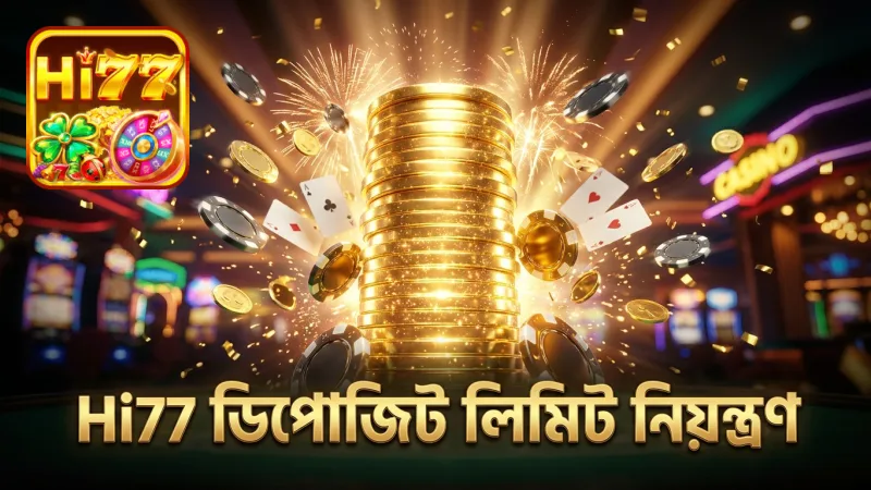 ডিপোজিট লিমিট সেট করে বাজি নিয়ন্ত্রণে রাখুন Hi77-এ