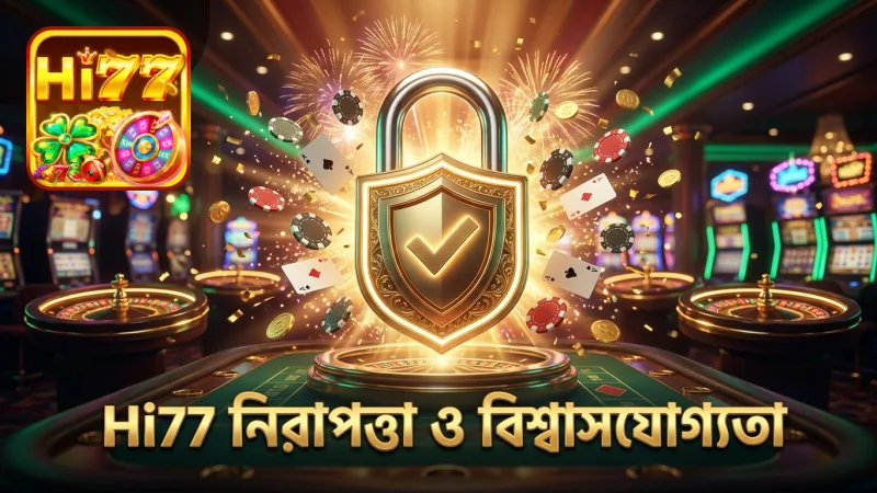 নিরাপদ ও বিশ্বাসযোগ্য গেমিংয়ের জন্য Hi77 নিরাপত্তা ব্যবস্থা