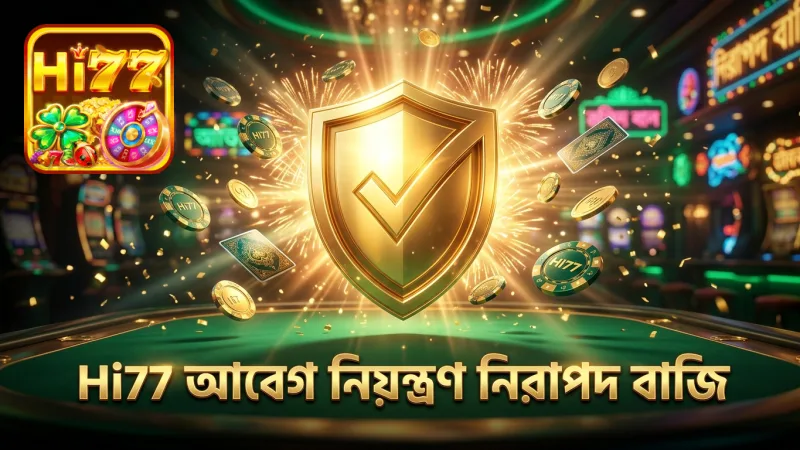 আবেগ নিয়ন্ত্রণ ও নিরাপদ বাজি ধরায় Hi77-এর পরামর্শ গুরুত্বপূর্ণ