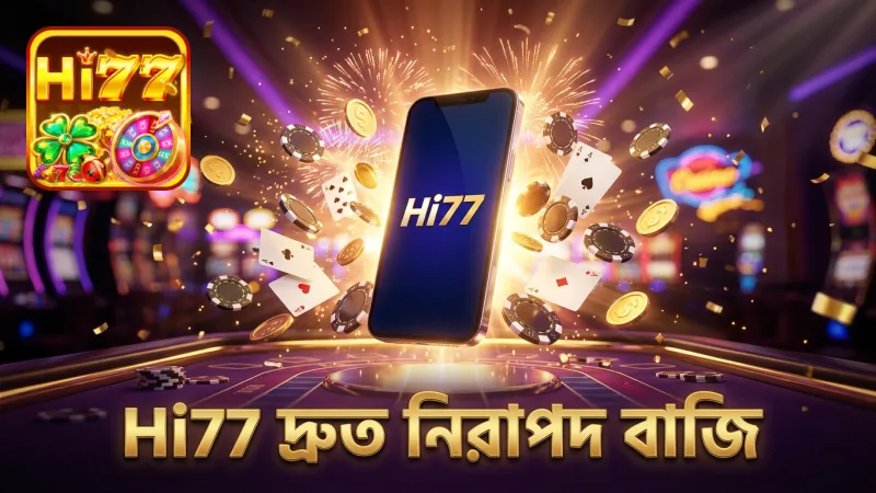 Hi77 প্ল্যাটফর্মে দ্রুত ও নিরাপদ বাজি ধরার সুবিধা